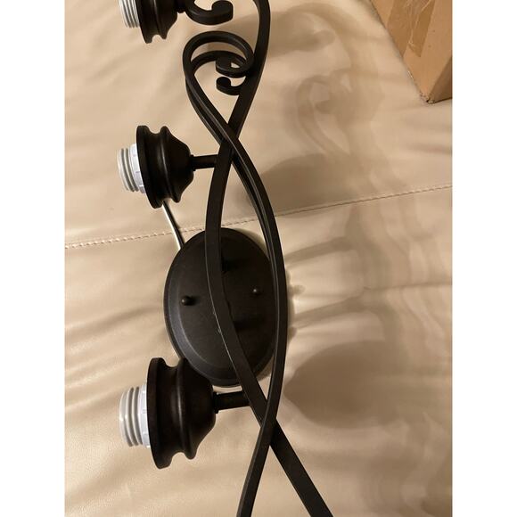 Designers Fountain 81804-FSN Mendocino 4 Bathroom Vanity Light Fixture - Picture 5 of 10